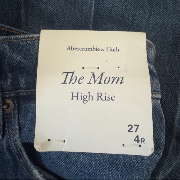 Abercrombie & Fitch NWT The Mom High Rise Jeans - Picture 6 of 11